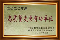 厚威高质量发展证书
